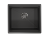 Кухонная мойка Granula Kitchen Space 5045U, ЧЕРНЫЙ МАТОВЫЙ 50х45 цвет черный поверхность матовая
