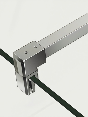 Душевая перегородка WeltWasser WW400 10000002940 110х185 стекло прозрачное профиль хром - фото 5