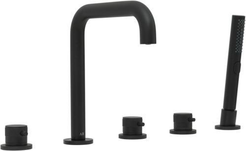 Смеситель Allen Brau Priority 5.31007-31 на борт ванны черный - фото 2