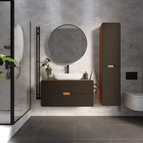 Шкаф-пенал 1MarKa Vortex Ц0000033027 40х170 - фото 5