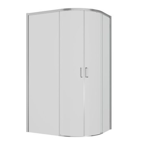 Душевой уголок Ambassador Queen 11011103L 120х80 стекло прозрачное профиль хром без поддона