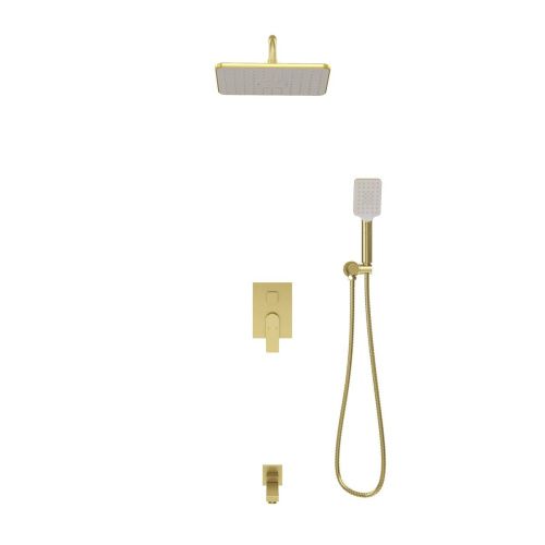 Душевая система Grossman Classic 501.K35.04.320 встраиваемая в стену цвет золото - фото 2