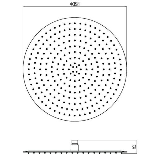 Верхний душ Savol S-000Y16 хром - фото 3