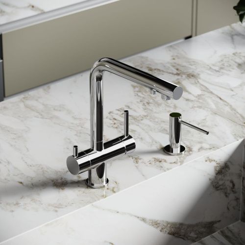 Смеситель для кухни Sancos Foster SC4014СH на мойку хром - фото 2