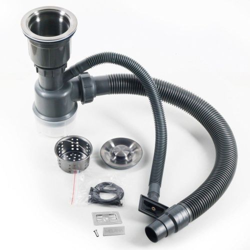 Кухонная мойка Melana ProfLine MLN-R5844HK 60х45 цвет серый поверхность матовая - фото 2