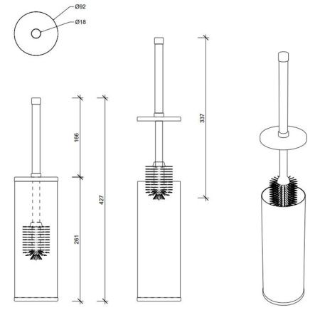 Ершик Decor Walther Universal 801500