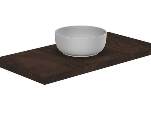 Раковина из сантехнического фаянса Scarabeo Glam 1808 30х30 накладная цвет белый без отверстий под смеситель