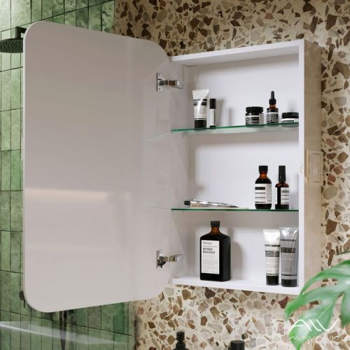 Зеркало-шкаф Alavann Lana ALV0278002 60х80 подвесной цвет белый - фото 2