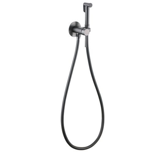 Гигиенический душ со смесителем Abber Wasser Kreis AF8125NG никель - фото 2