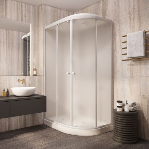 Душевая кабина Parly Effect EF1231L 120х80 асимметричная с крышей ориентация правая