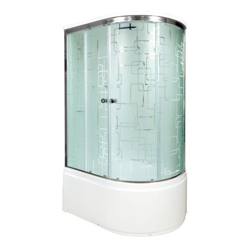 Душевая кабина AvaCan EM4511L 110х80 асимметричная с крышей ориентация левая - фото 2