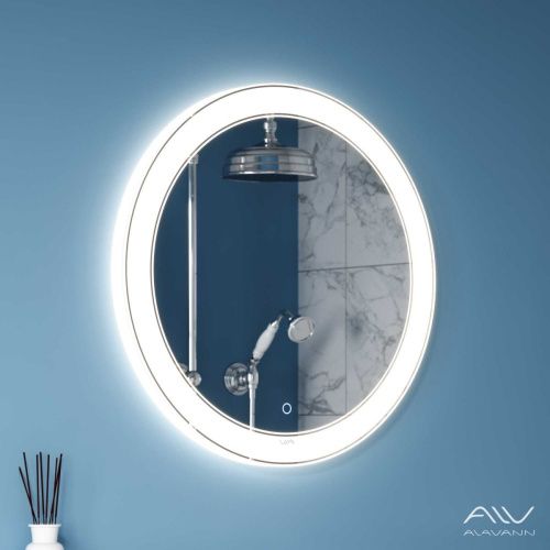 Зеркало с подсветкой Alavann Solis ALV0757003 70х70 подвесное - фото 2