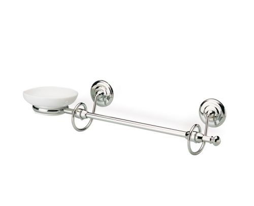 Полотенцедержатель + мыльница Stil Haus Idra I69(08-BI)