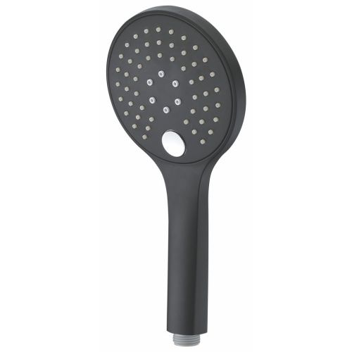 Душевая лейка Wasserkraft Elbe 7400 A078 цвет черный - фото 5