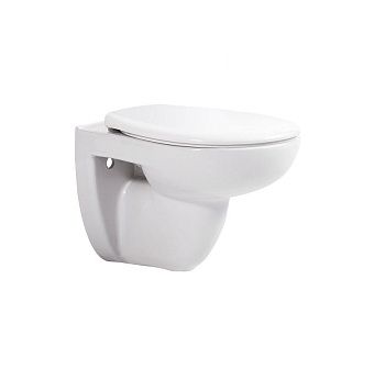 Унитаз подвесной Aquatek КАИР AQ1170-00 белый с сиденьем микролифт безободковый смыв торнадо