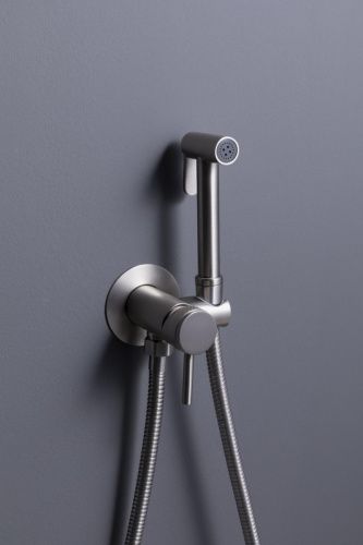 Гигиенический душ со смесителем Allen Brau Priority 5.31A29-BN никель - фото 4