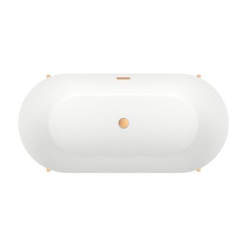 Ванна акриловая Wellsee FR.Euphoria 2.0 235501004 170х75 отдельностоящая овальная с ножками - фото 4