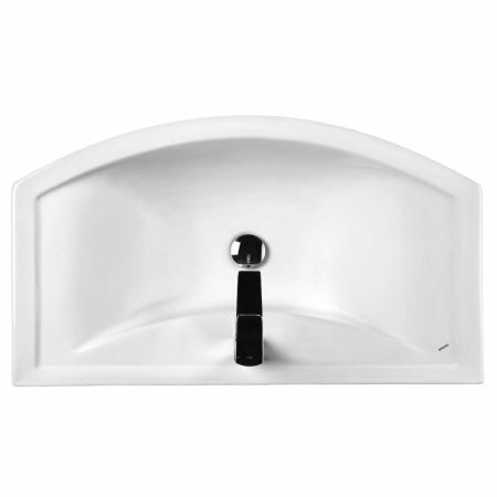 Раковина из сантехнического фарфора Santek Балтика WH501524 80х50 накладная цвет белый