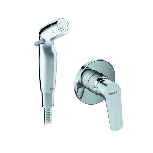 Гигиенический душ со смесителем Damixa Jupiter 777510001 хром - фото 2