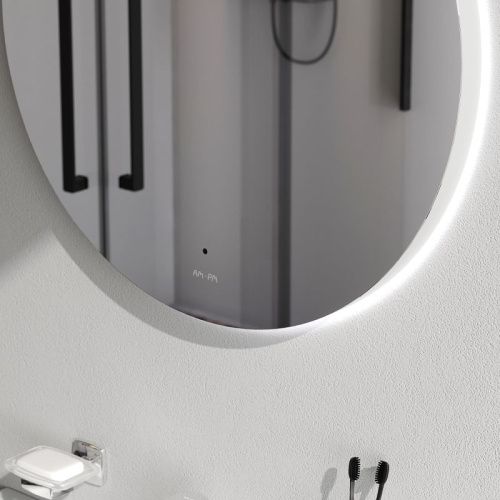 Зеркало с подсветкой Am.Pm X-Joy M85MOX40651S 70х70 подвесное - фото 5