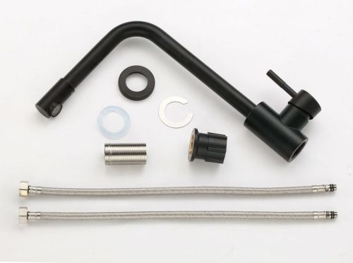 Смеситель для кухни Fmark FS8233H на мойку черный - фото 4