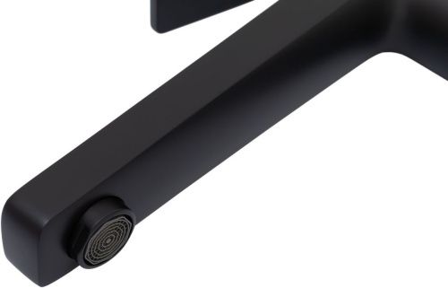 Смеситель Allen Brau Eclipse 5.E1002-31 на раковину черный - фото 5