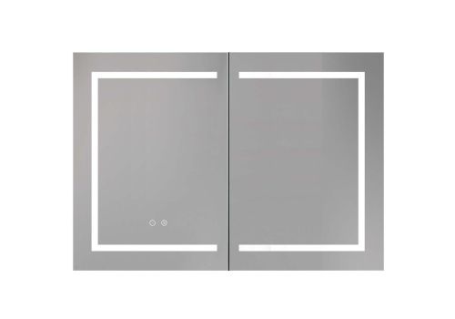 Зеркало-шкаф Aquatek AQ7104-MLC 100х70 подвесной - фото 2