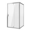 Душевой уголок Niagara Nova NG-63-9A-A100 100х90 стекло прозрачное профиль хром без поддона