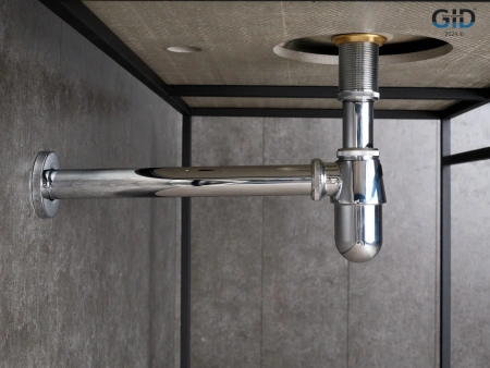 Сифон для раковины Gid Minucia 75502S хром