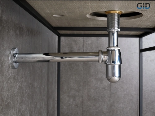 Сифон для раковины Gid Minucia 75502S хром - фото 3