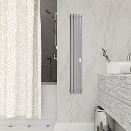 Полотенцесушитель электрический Indigo Style 4 LSE120-18Rt 20х120 белый