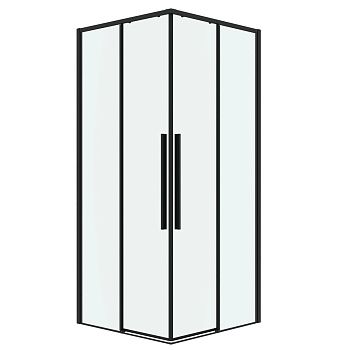 Душевой уголок Grossman Galaxy 300.K33.01.7070.21.00 70х70 стекло прозрачное профиль черный без поддона