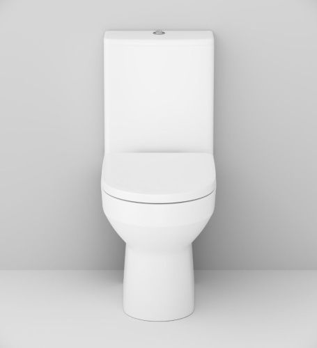 Унитаз напольный с бачком Am.Pm Spirit V2.0 C708600SC белый с сиденьем микролифт душевой смыв - фото 5