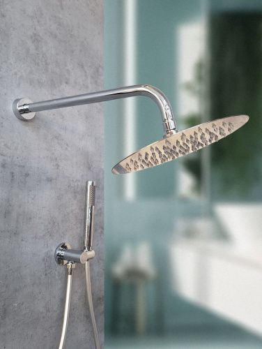 Душевая система AltroBagno Unione AltroBagnoUnione040407Cr встраиваемая в стену - фото 5