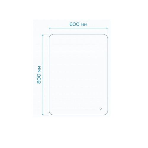 Зеркало с подсветкой Maretti Florenza FL146080P16EL 60х80 подвесное - фото 3