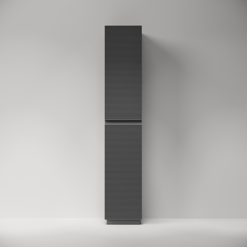 Шкаф-пенал Sancos FOLK Floor PFL35FGS 40х190 напольный цвет серый - фото 2