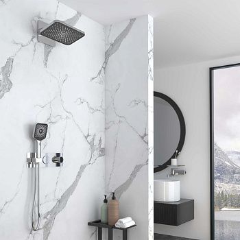 Душевая система Vincea VSFW-422TI4CH встраиваемая в стену цвет хром с термостатом