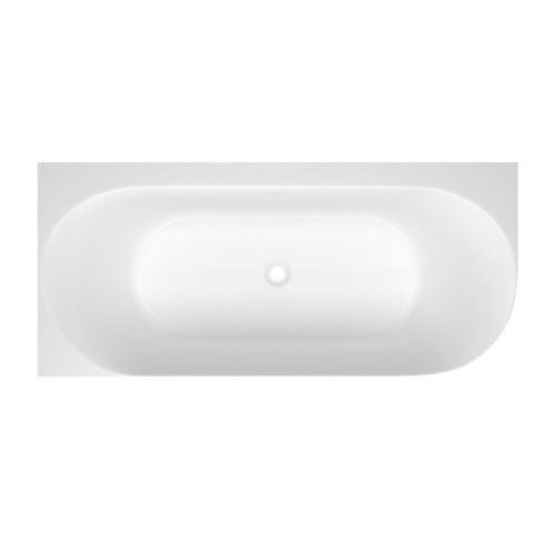 Ванна акриловая Wellsee Collaro 289108000 150х75 пристенная асимметричная с ножками - фото 4