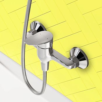 Смеситель для душа Dorff Norma D1020000 настенный хром