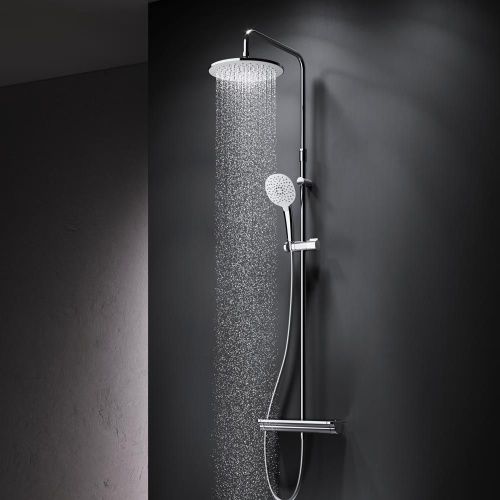 Душевая стойка Am.Pm Spirit V2.0 F0770A400 настенная цвет хром с термостатом - фото 3