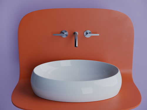 Раковина из сантехнического фарфора Ceramica Nova ELEMENT CN5033 60х40 накладная цвет белый без отверстий под смеситель - фото 5