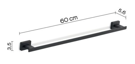 Полотенцедержатель Gedy Atena 4421/60(14)