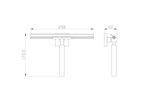Водосгон для стекол Wonzon & Woghand POLO WW-8923-BGM - фото 2