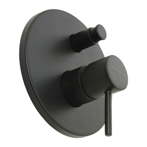 Смеситель для душа Mariani Next B14173NS встраиваемый в стену черный - фото 2