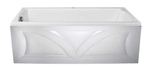 Ванна акриловая 1MarKa MODERN 01мод1470 140х70 пристенная прямоугольная без ножек и каркаса - фото 2