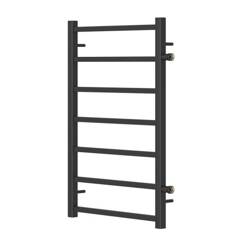 Полотенцесушитель водяной Point Вега PN71558B 60х80 черный - фото 3