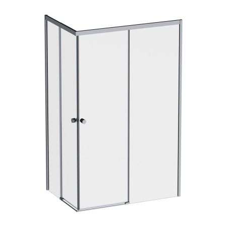 Душевой уголок Am.Pm X-joy W94G-403-120290-BТ1К 120х90 стекло прозрачное профиль черный без поддона