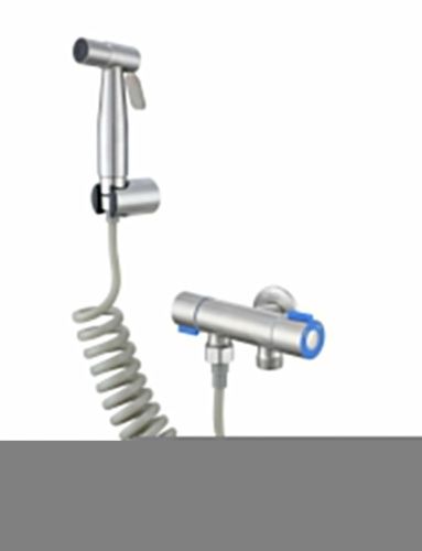 Гигиенический душ со смесителем Fmark FS-FXQ01L серый - фото 2