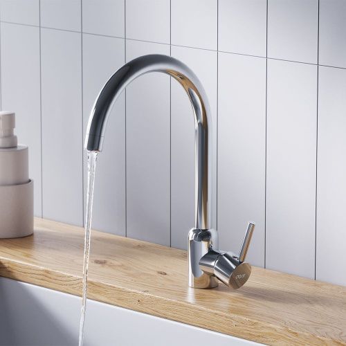 Смеситель для кухни Dorff Logic D3007000 на мойку хром - фото 3
