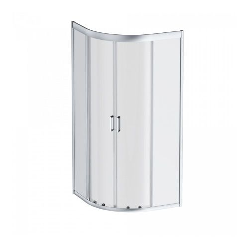 Душевой уголок Am.Pm Gem W90G-401-100WT 100х100 стекло прозрачное профиль хром без поддона - фото 2